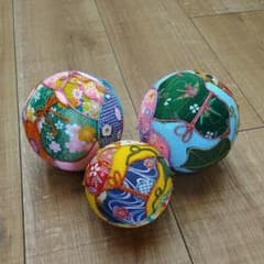 専用手毬三個セットのサムネイル