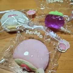 週末限定価格】momo スクイーズ 大福 ゼリーみたいな果物 セット