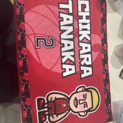 熊本ヴォルターズ 田中力 フェイスタオル 2番のサムネイル