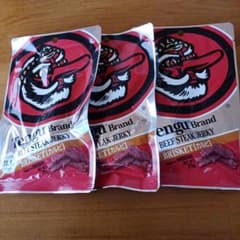 Tengu Brand BEEF STEAK JERKY BRISKET 3袋のサムネイル