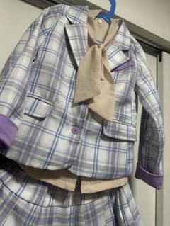 入園式✳︎チェック柄ジャケットとスカートセットのサムネイル