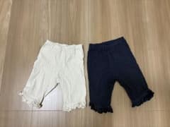 ズボン　パンツ　95 5分丈　女の子　セットのサムネイル