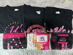 러브라이브! μ's 2014 2015 2016 라이브 티셔츠 타월 기타
