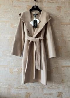 新品タグ付き マックスマーラ ベルテッドコート クチートアマーノ