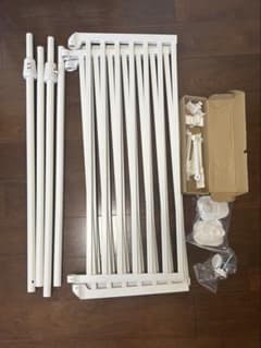 190-250cm対応　ペットゲート ホワイトのサムネイル