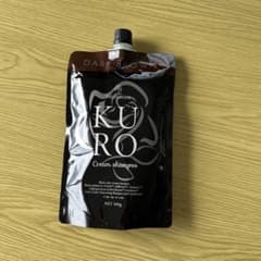 KURO Cream Shampoo ダークブラウン 400gのサムネイル