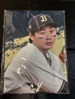 未開封 廣岡大志 オリックスバファローズ コロチャレ フェイスタオル