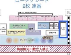 第35回なにわ淀川花火大会　ローチケシート　2枚連番のサムネイル
