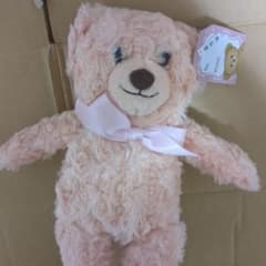 ピンク テディベア ぬいぐるみのサムネイル