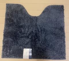 トイレマット 55cm×60cm ネイビー 未使用のサムネイル