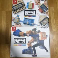 ニンテンドーラボ 01 02 未使用品セット デコるセット2つ付き - メルカリ