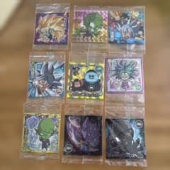 ドラゴンボール シール 9枚セットのサムネイル