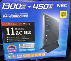 NEC Aterm WG1800HP2 無線LANルーター 本体のサムネイル