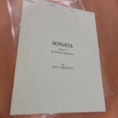 SONATA Opus 19 for Eb Alto Saxophoneのサムネイル