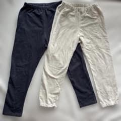 UNIQLO レギンス 110cm 2枚セットのサムネイル