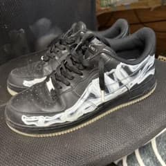 NIKE AIR FORCE 1 ブラック スケルトンのサムネイル