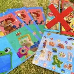 トイストーリー 入場者特典 3枚 ぷくぷくシール