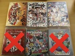ジャニーズWEST ライブDVD ブルーレイ セットのサムネイル