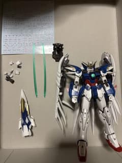 ウイングガンダムゼロew verKA 部分塗装　ジャンクのサムネイル