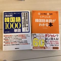 超シンプル!超ラク!ヒチョル式韓国語単語がわかる本　他１点のサムネイル