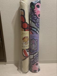 クロミ＆キティ 特大ダイカットマット 2種セット