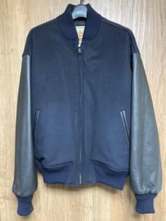 BARACUTA スタジャン MA-1レザーブルゾンレザージャケット - メルカリ