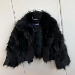 リアルファーコート☆ブルーフォックス - メルカリ