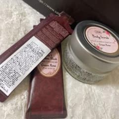 SABON サボン　ボディスクラブ グリーンローズ 60g おまけ付きのサムネイル