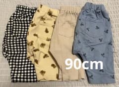 GU ベビー パンツ 4枚セット 90cmのサムネイル