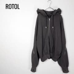 ROTOL 25SS LOOPWHEEL SWEAT ZIP HOODIE - メルカリ