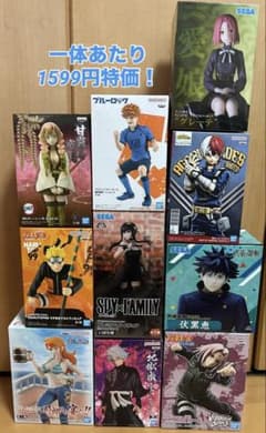 アニメ フィギュア まとめ売り 10点セット - メルカリ