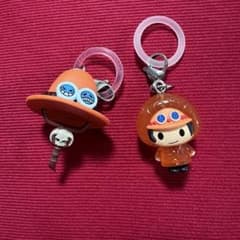 ONE PIECE エースめじるしアクセサリー2個セットのサムネイル