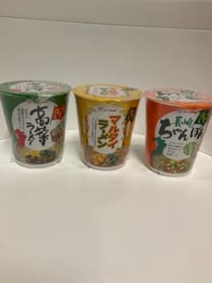 マルタイ カップラーメン 3種セット 各4個/計12個のサムネイル