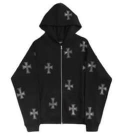 UNKNOWN LONDON RHINESTONE ZIP UPのサムネイル