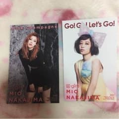 E-girls中島美央 トレカ2枚セットのサムネイル