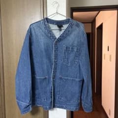 デニムジャケット ノーカラーのサムネイル