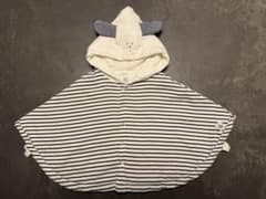 【中古品•美品】PETIT BATEAU ベビーポンチョのサムネイル