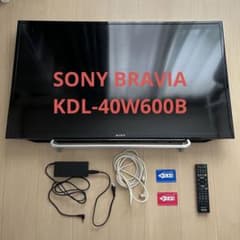 【限定価格】SONY BRAVIA W600B KDL-40W600Bのサムネイル