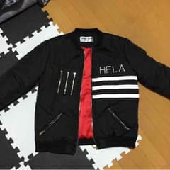 homme femme LA Bomber jacketのサムネイル