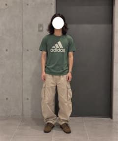 90s adidas パフォーマンスロゴ 万国旗タグ Tシャツのサムネイル