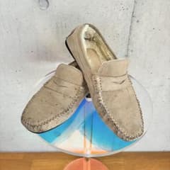 STEFANO GAMBA スエード ボア モカシンのサムネイル