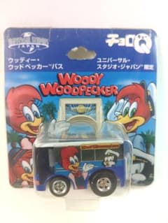 【激レア】USJ限定 ウッディー・ウッドペッカー チョロQ バスのサムネイル