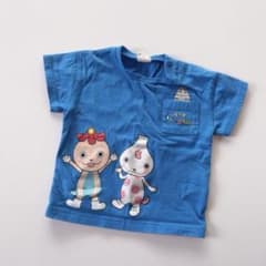 おとうさんといっしょ 半袖Tシャツ ブルー サイズ90のサムネイル