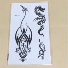 ドラゴンタトゥーシール刺青シールラスト1のサムネイル