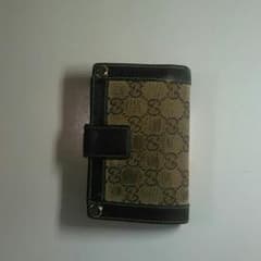 値下げ　GUCCI折り財布のサムネイル