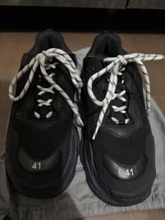 BALENCIAGA Triple S スニーカー 41 ブラックのサムネイル