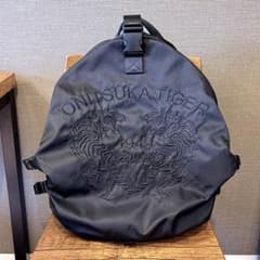 Onitsuka Tiger オニツカタイガー バックパック リュック ブラックのサムネイル