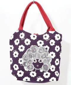 【週末限定値下げ】スカラーちゃん×お花ランチトートバッグのサムネイル