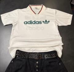 90s old adidas soccer uni y2k archiveのサムネイル