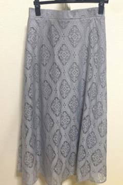 かりん様 専用 レース フレアロングスカートのサムネイル